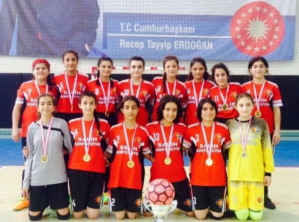 Kız Futsal Takımımız Adana Şampiyonu Oldu
